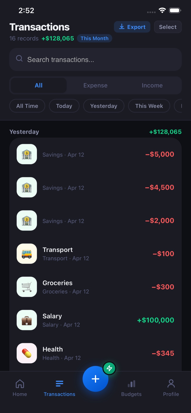 Coinova Transactions